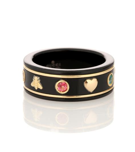 black gucci ring|gucci gold ring women's.